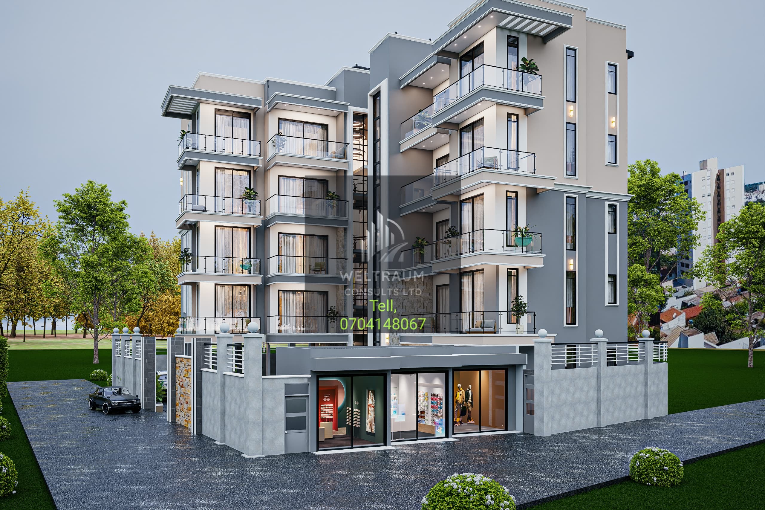 Residential Plus arrival render 2