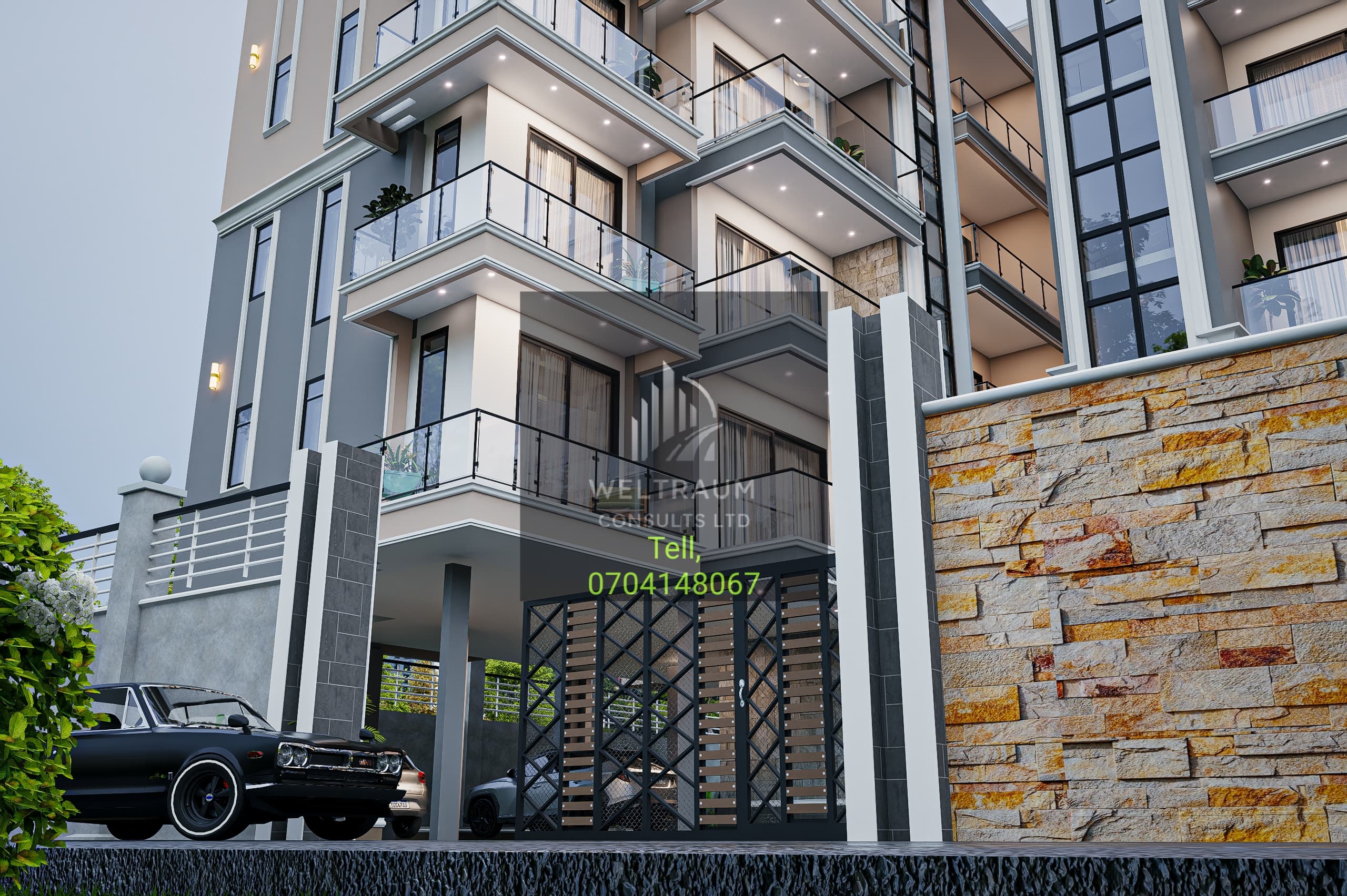 Residential Plus the whole picture render 13