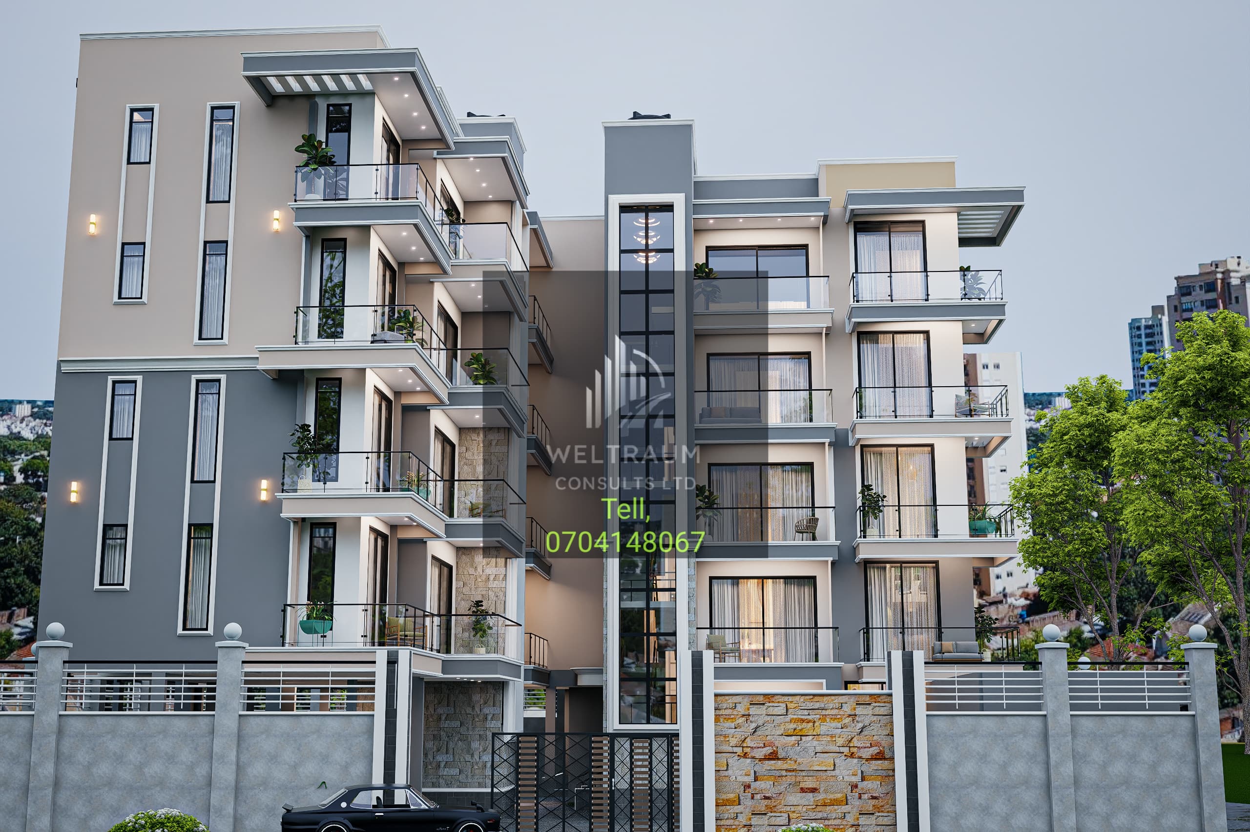 Residential Plus arrival render 14