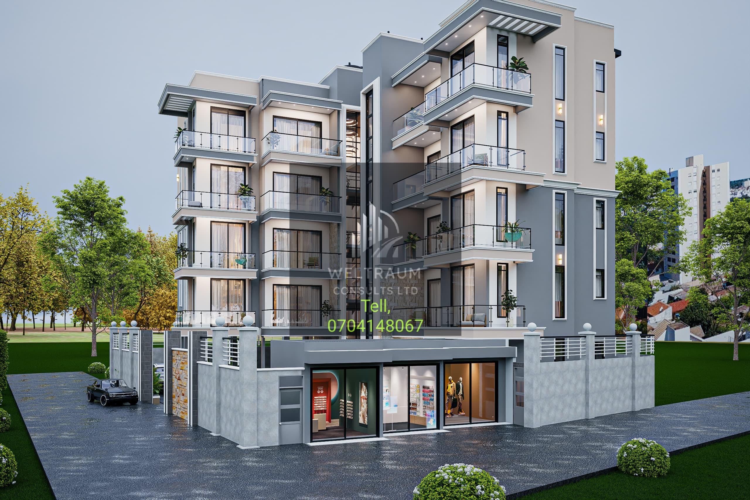 Residential Plus arrival render 16