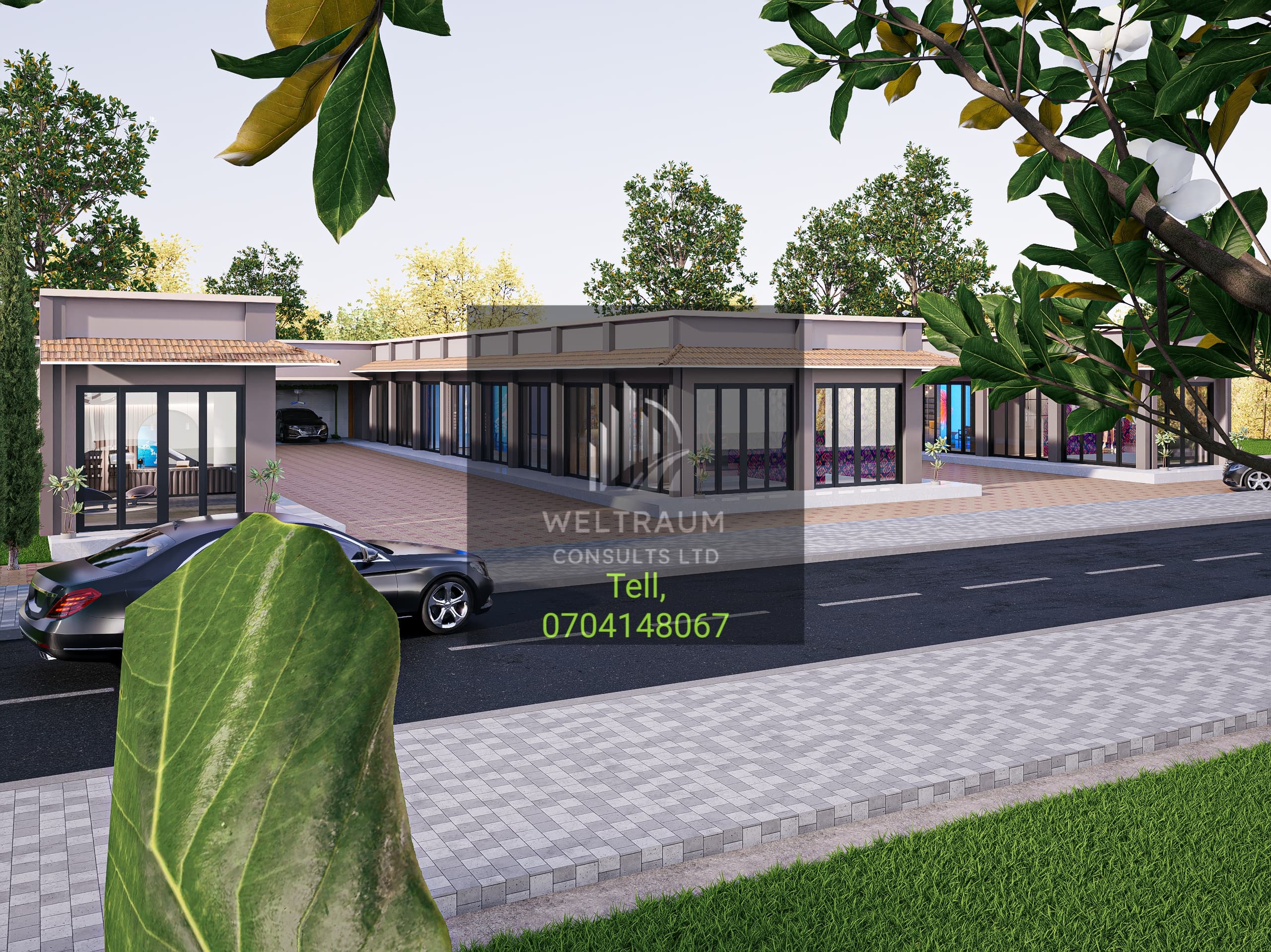 Shops & Commercial spaces render 5